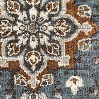 StyleHaven Traditional Panel Medallions Area Rug