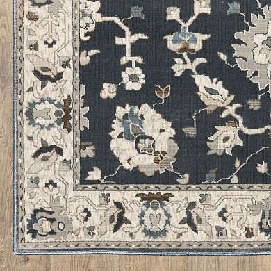 StyleHaven Bordered Traditional Area Rug