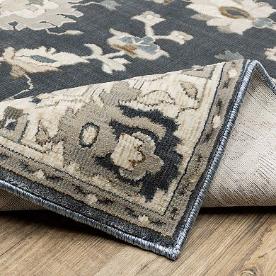 StyleHaven Bordered Traditional Area Rug