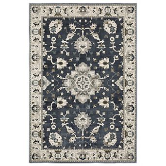 StyleHaven Bordered Traditional Area Rug
