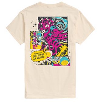 Men's Marvel The Fantastic Four Galactus Comic Panels Graphic Tee