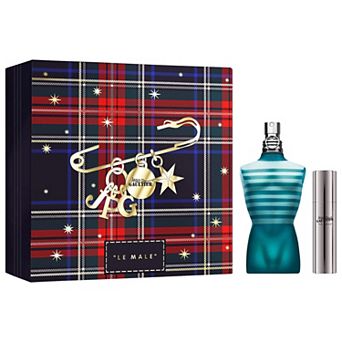 Jean Paul Gaultier Le Male Eau de Toilette Cologne & Travel Spray Duo Set
