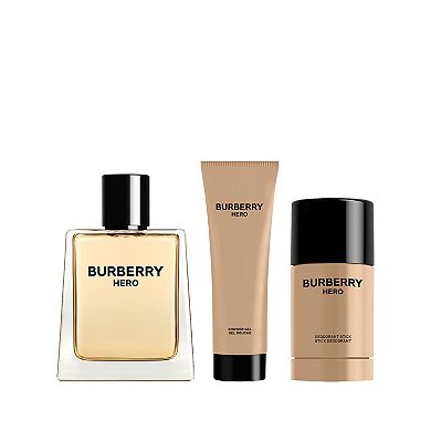 BURBERRY Hero Eau de Toilette Men’s Trio Gift Set