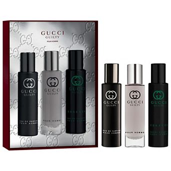 Gucci Gucci Guilty Pour Homme Trio Gift Set