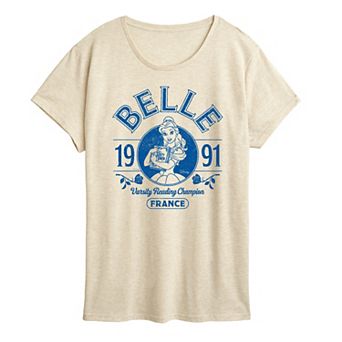 Disney's Beauty and the Beast Belle Women's Reading Champion Graphic Tee