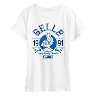 Disney's Beauty and the Beast Belle Women's Reading Champion Graphic Tee