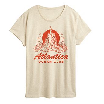 Disney's The Little Mermaid Women's Atlantica Graphic Tee