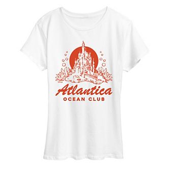 Disney's The Little Mermaid Women's Atlantica Graphic Tee