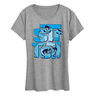 Disney's Lilo & Stitch Women's Stack Graphic Tee