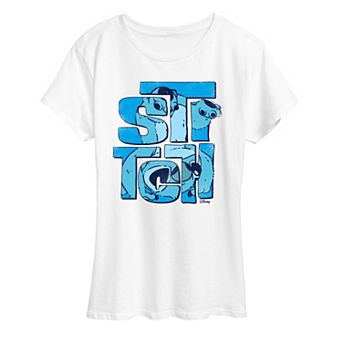 Disney's Lilo & Stitch Women's Stack Graphic Tee
