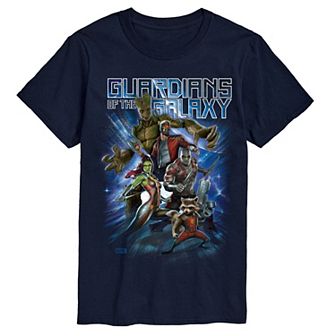 Men's Marvel Guardians Of The Galaxy Star Burst Graphic Tee
