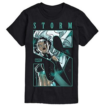 Men's Marvel X-Men Storm Portrait Oversized Graphic Tee