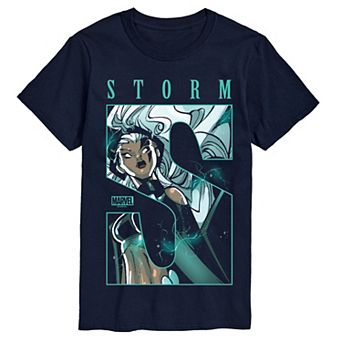 Men's Marvel X-Men Storm Portrait Oversized Graphic Tee