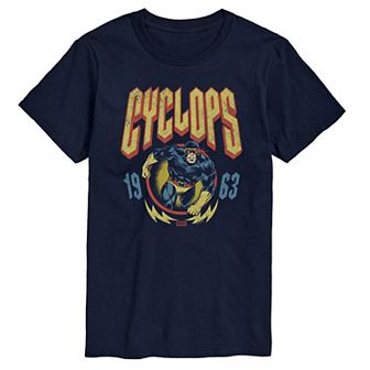 Men's Marvel X-Men Cyclops Vintage Metal Band Graphic Tee