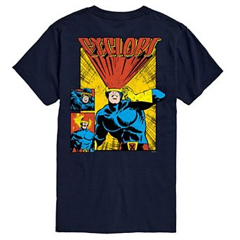 Men's Marvel X-Men Cyclops Comic Panels Graphic Tee