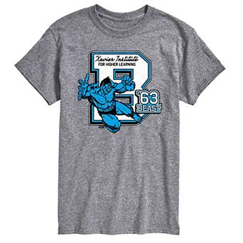Men's Marvel X-Men Beast '63 Collegiate Graphic Tee
