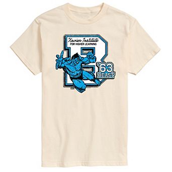 Men's Marvel X-Men Beast '63 Collegiate Graphic Tee