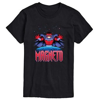 Men's Marvel X-Men Magneto Pixel Graphic Tee