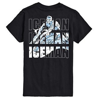 Men's Marvel X-Men Iceman Stack Graphic Tee