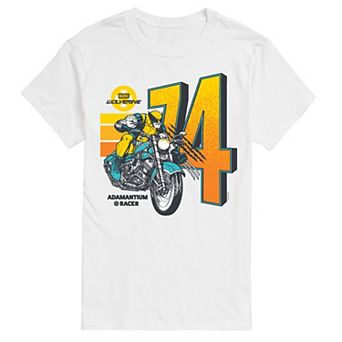 Men's Marvel Wolverine Retro Motorcycle Racing 74 Graphic Tee