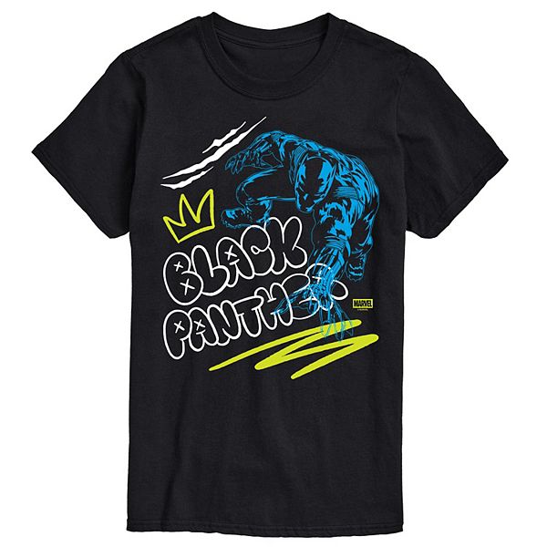New Black Panther Black Graphic Tee - M main image 1