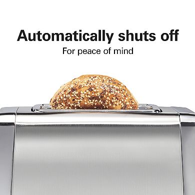Hamilton Beach 2 Slice Toaster with Bagel and Defrost Functions