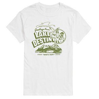 Disney's A Goofy Movie Men's Greetings From Lake Destiny Graphic Tee