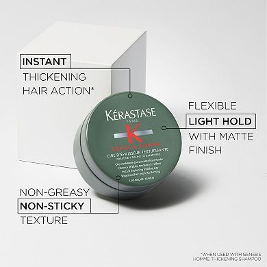 Genesis Homme Light-Hold Styling Wax Pomade