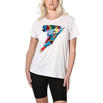 Juniors' DC Comics Superman Graphic Loose Tee