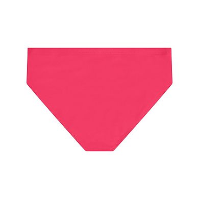 Girls 4-20 ZeroXposur 3-Piece V-Neck Tankini Top, Brief & Cover-Up Flap Skirt Set in Regular & Plus Size