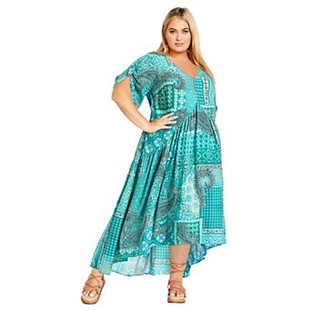 Avenue Women's Plus Size Val Dress