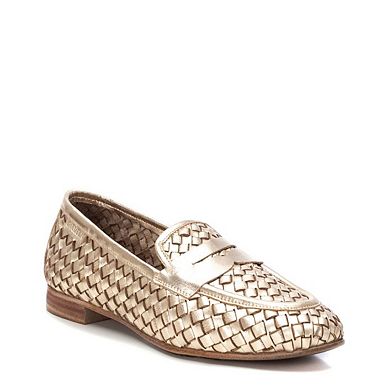 Carmela Leather Collection Women's Braided Flats 161302
