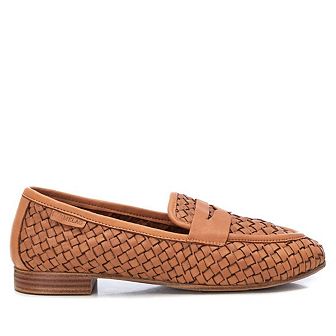 Carmela Leather Collection Women's Braided Flats 161302