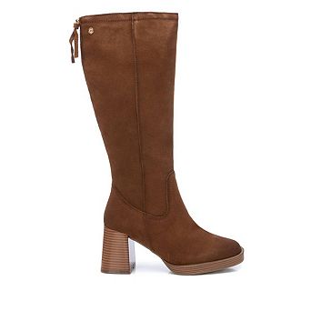 Women's Suede Boots, Carmela Leather Collection 161217