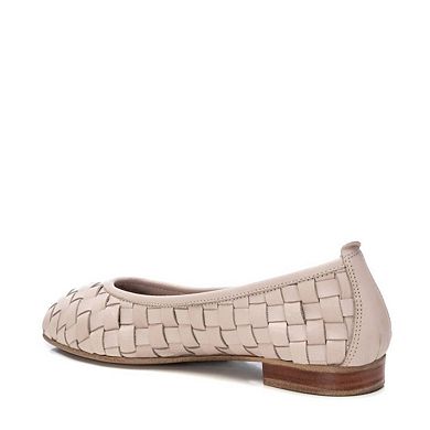 Carmela Leather Collection Women's Braided Flats 161662