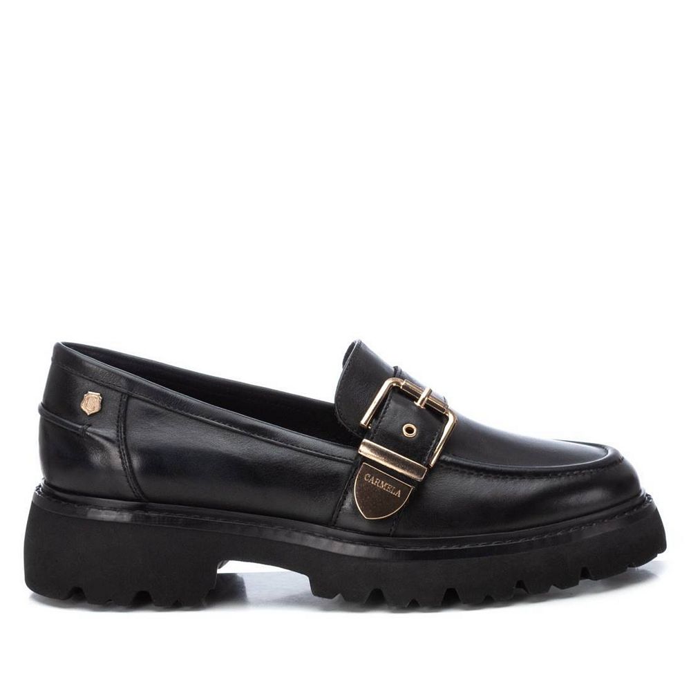 Carmela Tan Leather Loafers main image 0