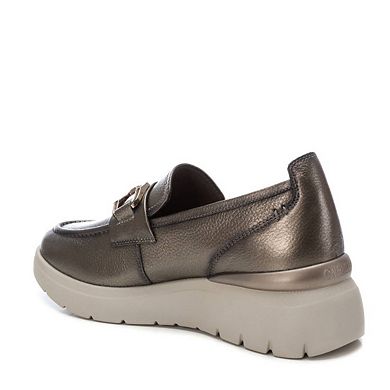 Carmela Leather Collection Women's Wedge Moccasins 161837