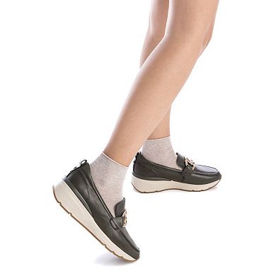 Carmela Leather Collection Women's Wedge Moccasins 161822