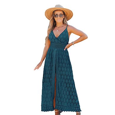Women's Cupshe Slip Smocking Jumpsuit Dress