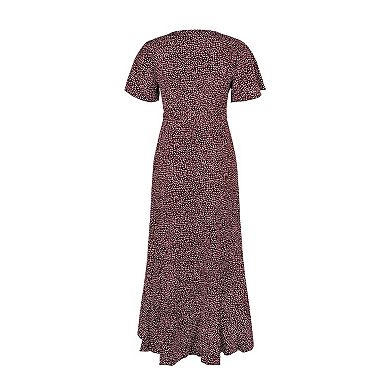 Women's Cupshe Split Flared Ruffle Cover-Up Dress