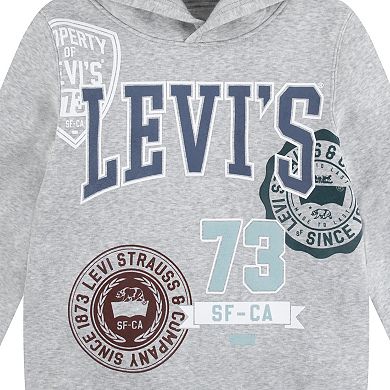 Boys 8-20 Levi's® Prep Crest Graphic Pullover Hoodie