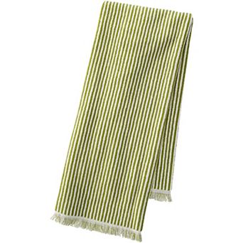 Lands' End Cotton Yarn-Dyed Stripe Bath Towel