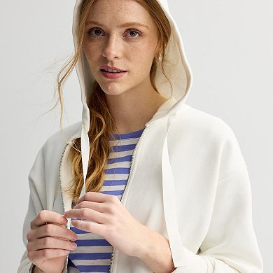 Women's Sonoma Goods For Life® Fleece Zip-Up Hoodie
