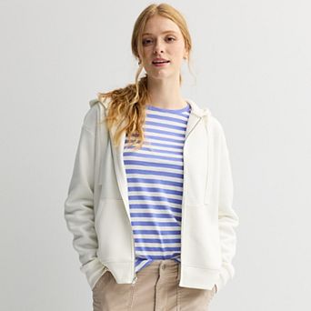 Women's Sonoma Goods For Life® Fleece Zip-Up Hoodie