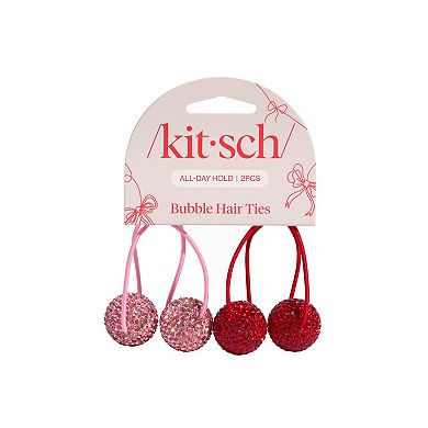 Kitsch Bubble Hair Ties 2-pc. Set