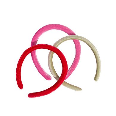 Kitsch Velvet Headband 3-pc. Set
