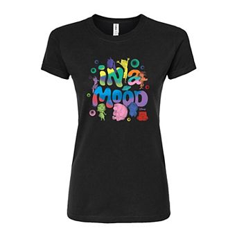 Disney / Pixar's Inside Out 2 Juniors' In A Mood Fitted Tee