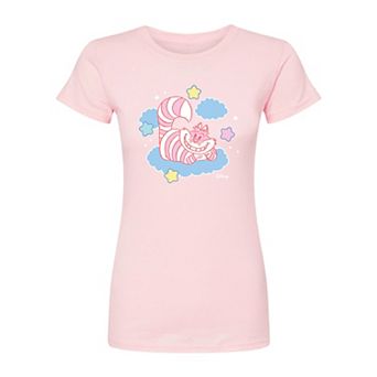 Disney's Alice In Wonderland Cheshire Cat Juniors' Fitted Tee