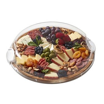 Farberware® 14-Inch Acacia Round Cutting Board