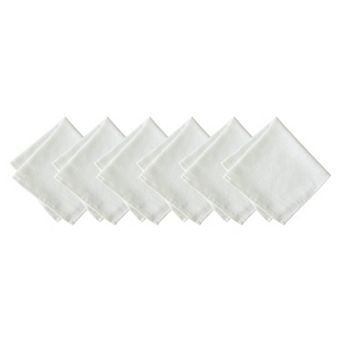 Villeroy & Boch Bristow Solid Texture Napkins, Set of 6, 20"x20"